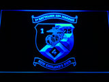 FREE 1st Battalion 25th Marines LED Sign - Blue - TheLedHeroes