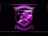 FREE 1st Battalion 25th Marines LED Sign - Purple - TheLedHeroes