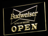 Budweiser King of Beer Open LED Neon Sign USB -  - TheLedHeroes