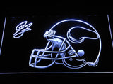 Tampa Bay Buccaneers Josh Freeman LED Neon Sign USB - White - TheLedHeroes