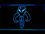 FREE Star Wars Boba Fett Mandalorian Skull LED Sign -  - TheLedHeroes