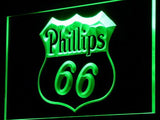 Phillips 66 LED Neon Sign Electrical - Green - TheLedHeroes