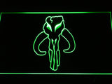 FREE Star Wars Boba Fett Mandalorian Skull LED Sign -  - TheLedHeroes