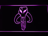 FREE Star Wars Boba Fett Mandalorian Skull LED Sign -  - TheLedHeroes