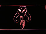 FREE Star Wars Boba Fett Mandalorian Skull LED Sign -  - TheLedHeroes