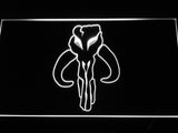 FREE Star Wars Boba Fett Mandalorian Skull LED Sign -  - TheLedHeroes