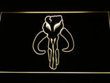 FREE Star Wars Boba Fett Mandalorian Skull LED Sign -  - TheLedHeroes