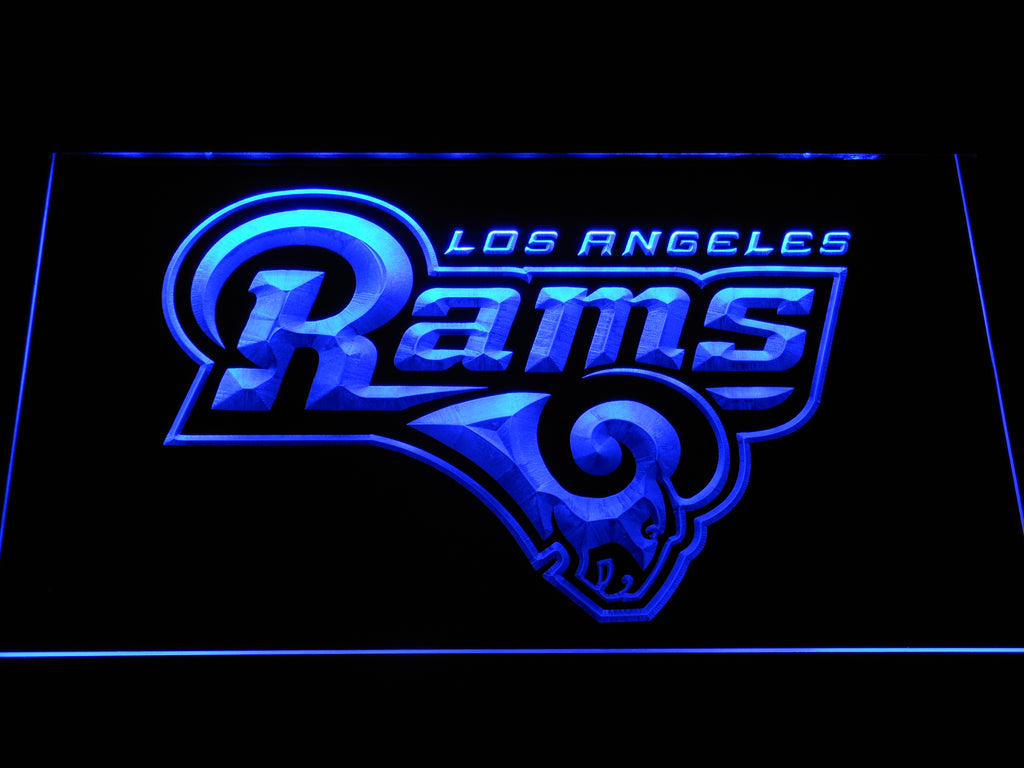 Los Angeles Rams LED Sign - Blue - TheLedHeroes