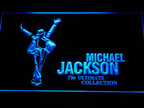 FREE Michael Jackson Ultimate Collection LED Sign - Blue - TheLedHeroes