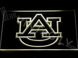 Auburn Tigers LED Neon Sign USB - Yellow - TheLedHeroes
