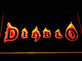 Diablo LED Neon Sign USB - Orange - TheLedHeroes