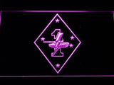 1st Armored Division LED Neon Sign Electrical - Purple - TheLedHeroes