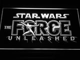 FREE Star Wars The Force Unleashed LED Sign - White - TheLedHeroes