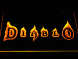 Diablo LED Neon Sign USB - Yellow - TheLedHeroes