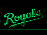 Kansas City Royals (2) LED Neon Sign USB - Green - TheLedHeroes