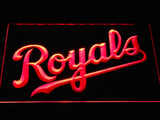 Kansas City Royals (2) LED Neon Sign USB - Red - TheLedHeroes