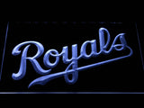 Kansas City Royals (2) LED Neon Sign USB - White - TheLedHeroes