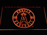 Los Angeles Angels (9) LED Neon Sign Electrical - Orange - TheLedHeroes