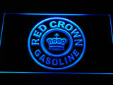 FREE Red Crown Gasoline LED Sign - Blue - TheLedHeroes