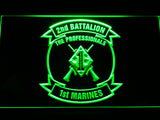 FREE 2nd Battalion 1st Marines LED Sign - Green - TheLedHeroes