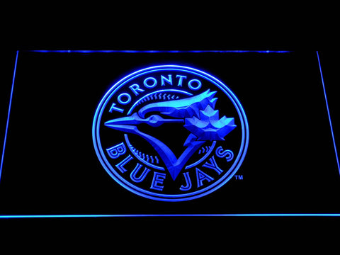 Toronto Blue Jays (12) LED Neon Sign USB - Blue - TheLedHeroes