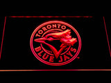 Toronto Blue Jays (12) LED Neon Sign Electrical - Red - TheLedHeroes