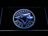 Toronto Blue Jays (12) LED Neon Sign Electrical - White - TheLedHeroes
