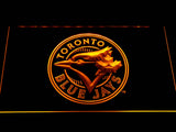 Toronto Blue Jays (12) LED Neon Sign USB - Yellow - TheLedHeroes