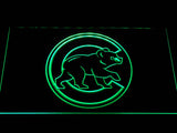 Chicago Cubs (3) LED Neon Sign Electrical - Green - TheLedHeroes