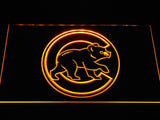 Chicago Cubs (3) LED Neon Sign Electrical - Yellow - TheLedHeroes