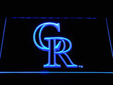 FREE Colorado Rockies (3) LED Sign - Blue - TheLedHeroes