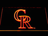 FREE Colorado Rockies (3) LED Sign - Orange - TheLedHeroes