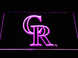 FREE Colorado Rockies (3) LED Sign - Purple - TheLedHeroes