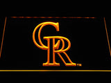 FREE Colorado Rockies (3) LED Sign - Yellow - TheLedHeroes