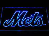 New York Mets LED Neon Sign Electrical - Blue - TheLedHeroes