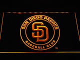 San Diego Padres LED Neon Sign USB - Yellow - TheLedHeroes