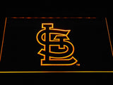 St. Louis Cardinals (2) LED Neon Sign USB - Yellow - TheLedHeroes