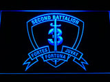 FREE 2nd Battalion 3rd Marines LED Sign - Blue - TheLedHeroes