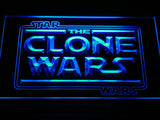 FREE Star Wars The Clone Wars (2) LED Sign - Blue - TheLedHeroes