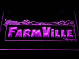 FREE Farmville LED Sign - Purple - TheLedHeroes