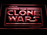 Star Wars The Clone Wars (2) LED Neon Sign Electrical - Red - TheLedHeroes