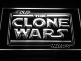 Star Wars The Clone Wars (2) LED Neon Sign USB - White - TheLedHeroes