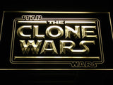 Star Wars The Clone Wars (2) LED Neon Sign USB - Yellow - TheLedHeroes