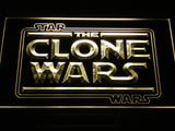FREE Star Wars The Clone Wars (2) LED Sign - Yellow - TheLedHeroes
