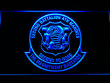 FREE 2nd Battalion 4th Marines LED Sign - Blue - TheLedHeroes