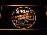 Sinclair Pennsylvania Motor Oil LED Neon Sign Electrical - Orange - TheLedHeroes
