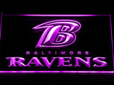Baltimore Ravens (3) LED Neon Sign Electrical - Purple - TheLedHeroes