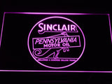 Sinclair Pennsylvania Motor Oil LED Neon Sign Electrical - Purple - TheLedHeroes