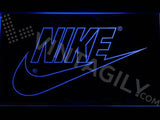 Nike 2 LED Neon Sign USB - Blue - TheLedHeroes