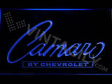 Camaro by Chevrolet LED Neon Sign USB - Blue - TheLedHeroes